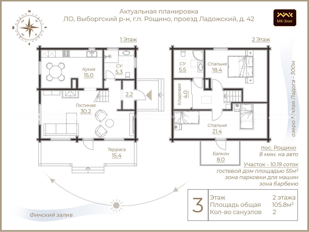 Рощино г.п., Ладожский пр-д, д.42